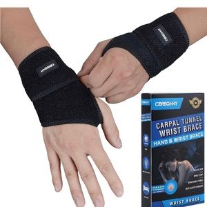 CERBONNY Carpal Tunnel Wrist Brace,2Pack